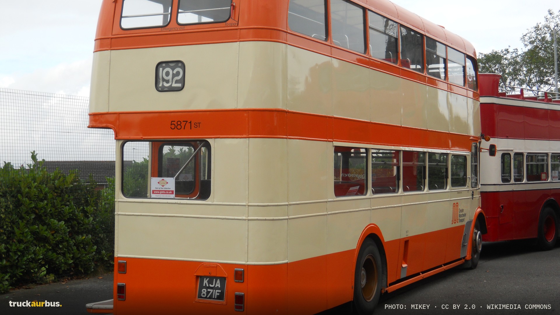 Greater Manchester Transport bus 5871 (KJA 871F), 2011 Trans Lancs rally