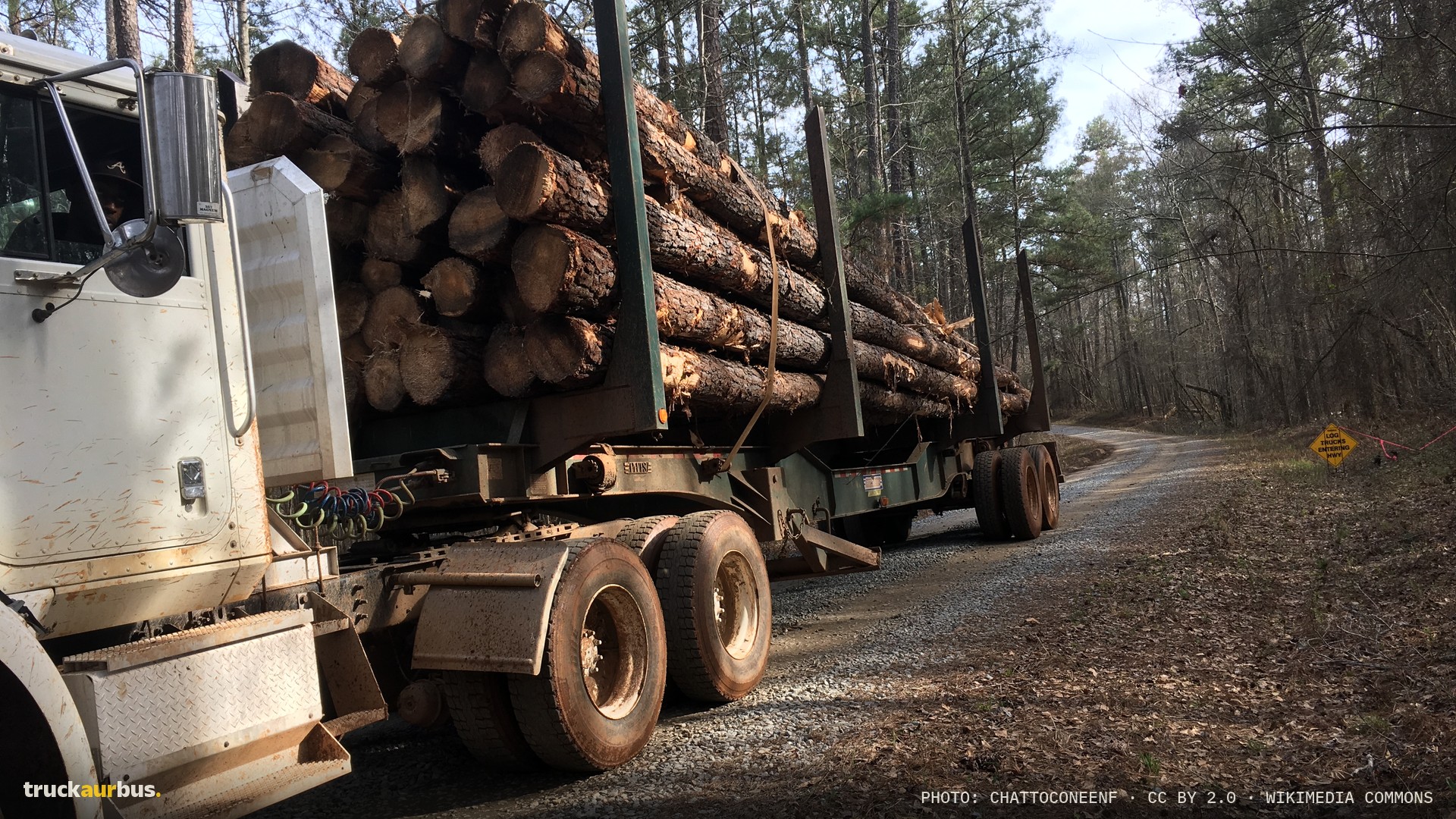 Logging truck