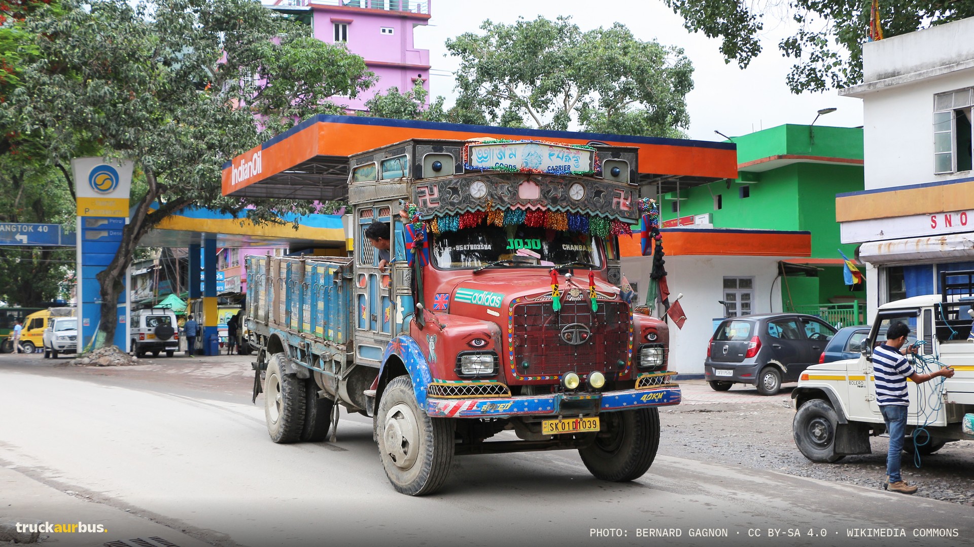 Truck in Rangpo, Sikkim