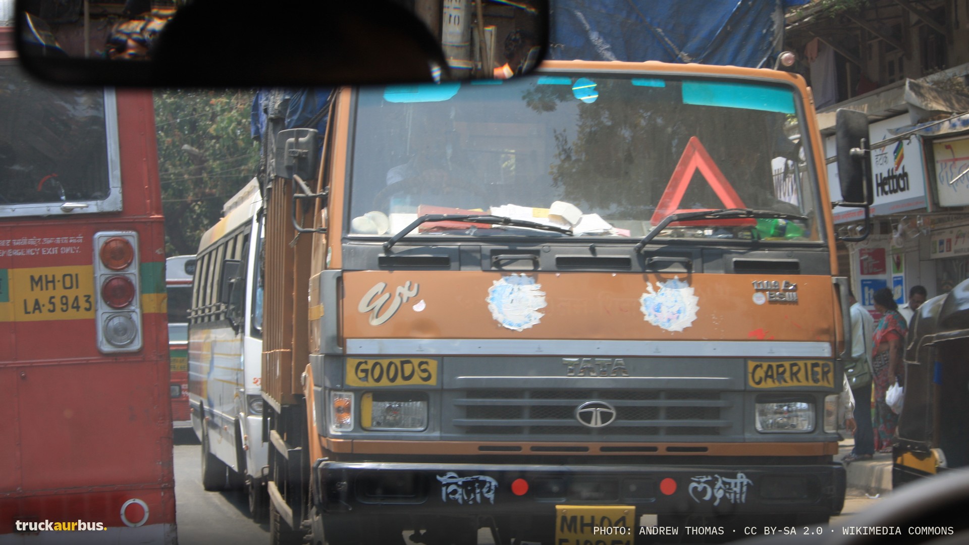 Truck, Mumbai - India, April 15 2014.
