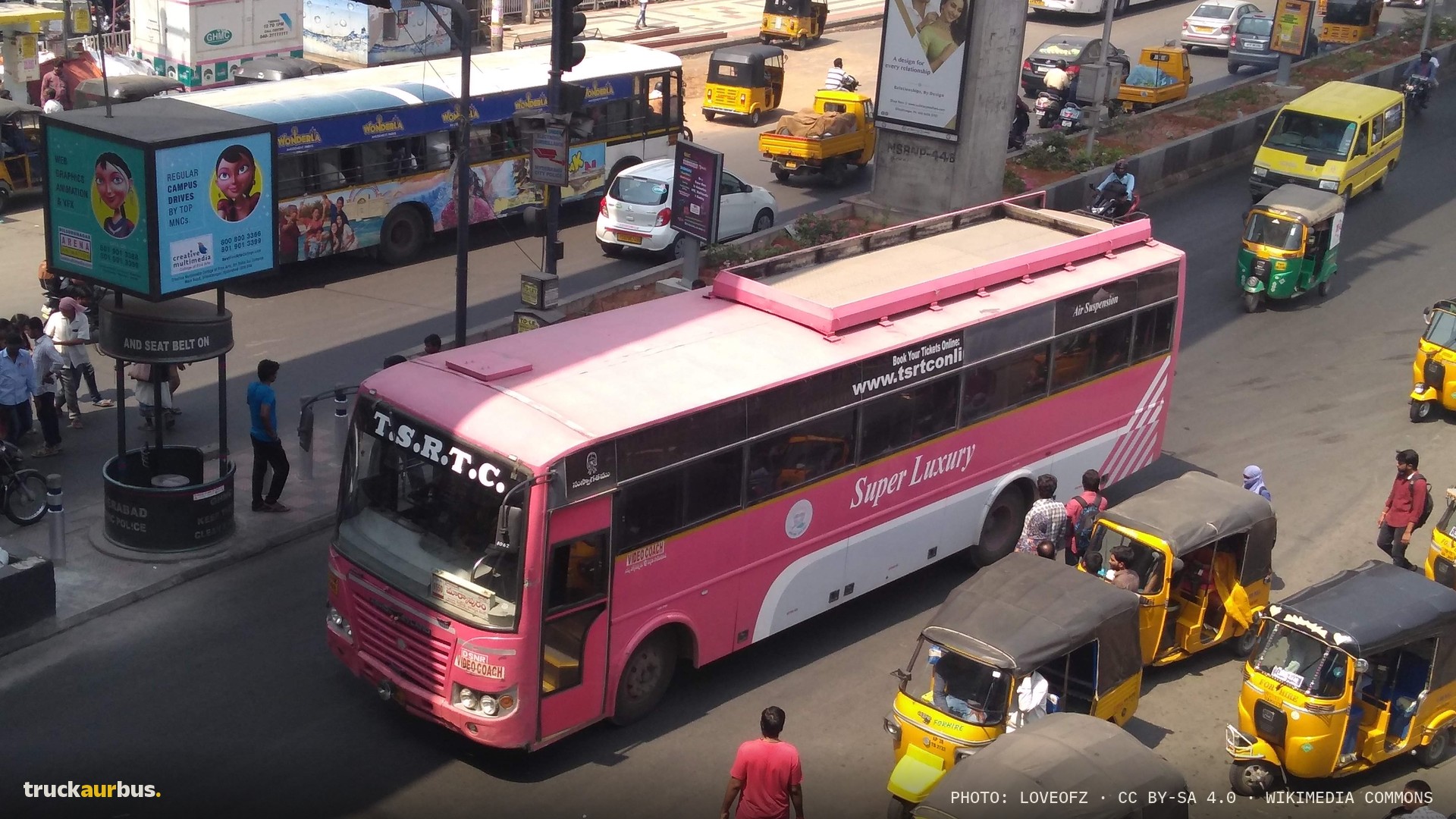 TSRTC Super Luxury Bus