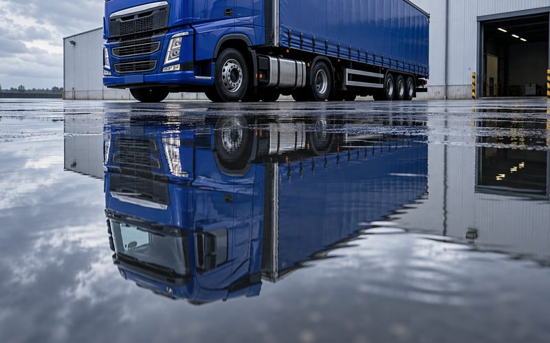 After the Downpour — The truck beneath your feet