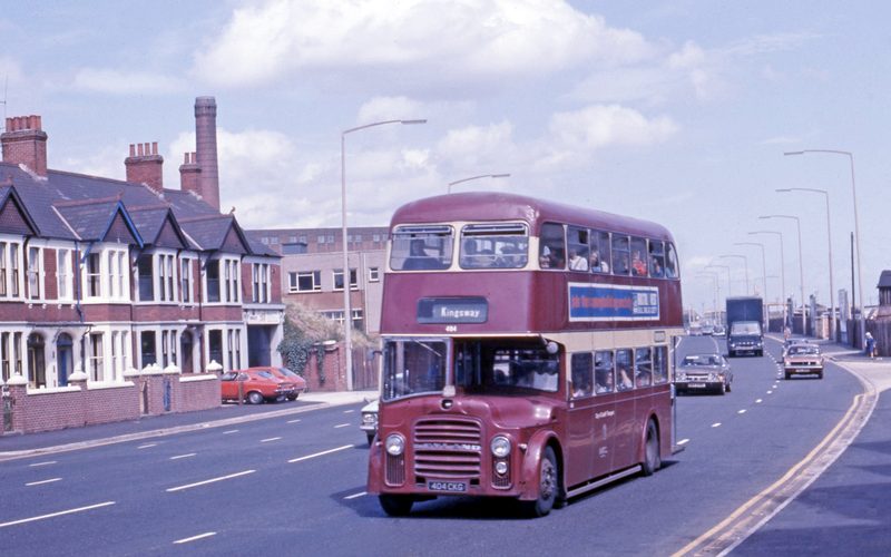 Cardiff Corporation's Leyland PD3A1 404 CKG