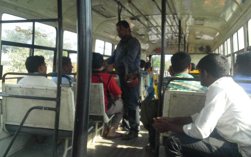 Inside Bus Hyderabad
