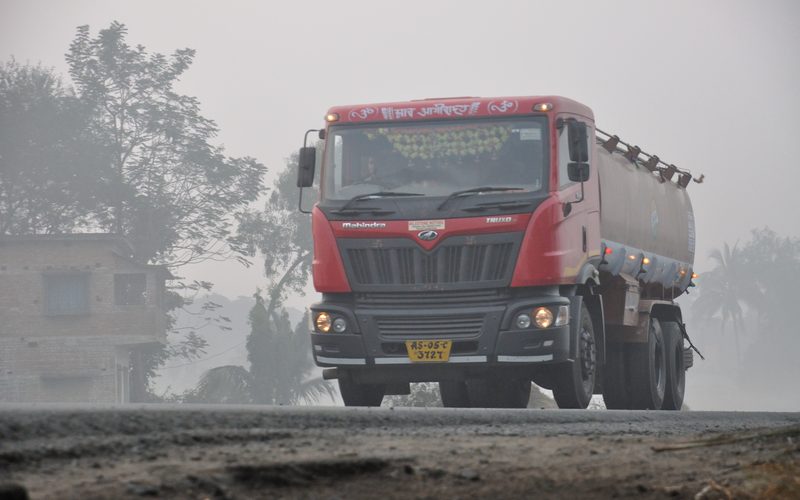 Mahindra Truxo 25 - NH-34 - Sargachi - Murshidabad 2014-11-29 0124