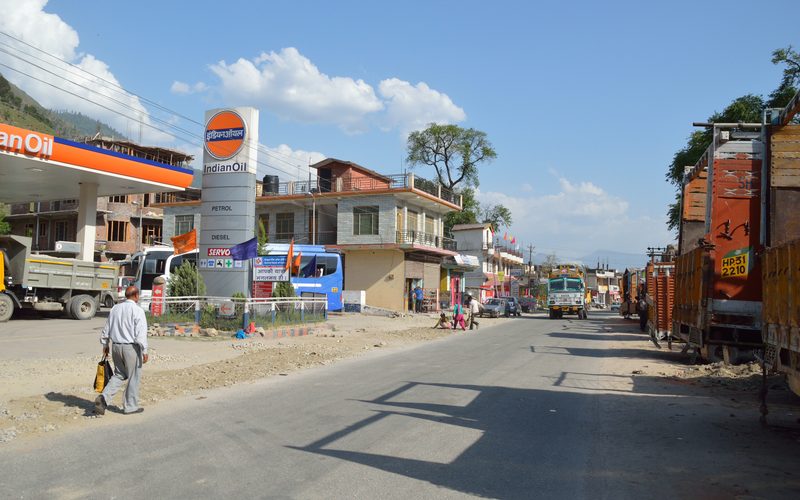 Manali-Chandigarh Highway - NH-21 - Bhuntar - Kullu - 2014-05-09 2175