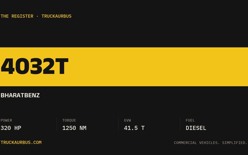 BharatBenz 4032T