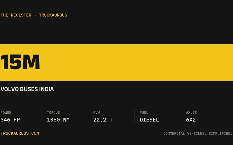 Volvo Buses India 15m