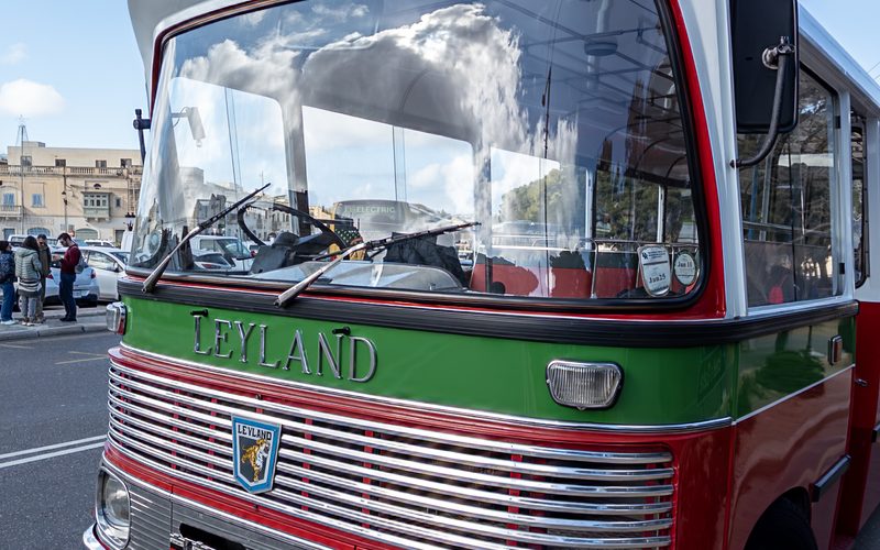 Traditional Maltese Bus Colours