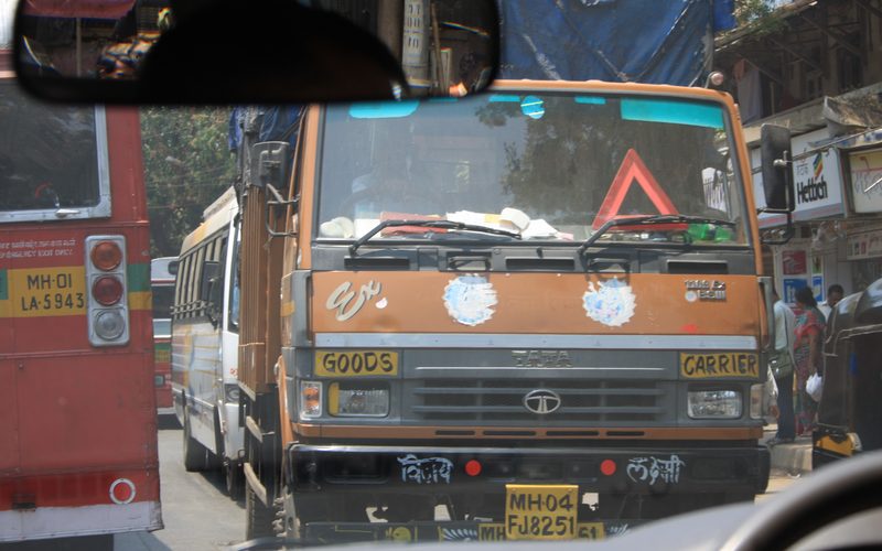 Truck, Mumbai - India, April 15 2014.